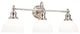 Hudson Valley Sutton Three Light Bath Bracket 5903-PN