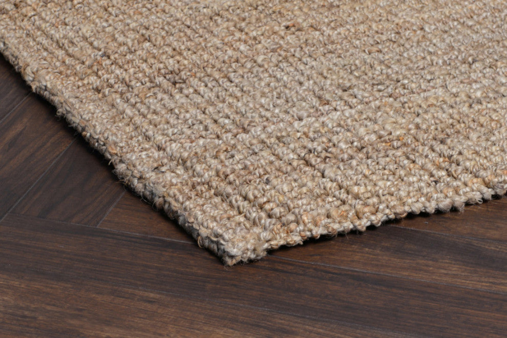 Classic Home Chunky Loop Natural 8x10 Rug