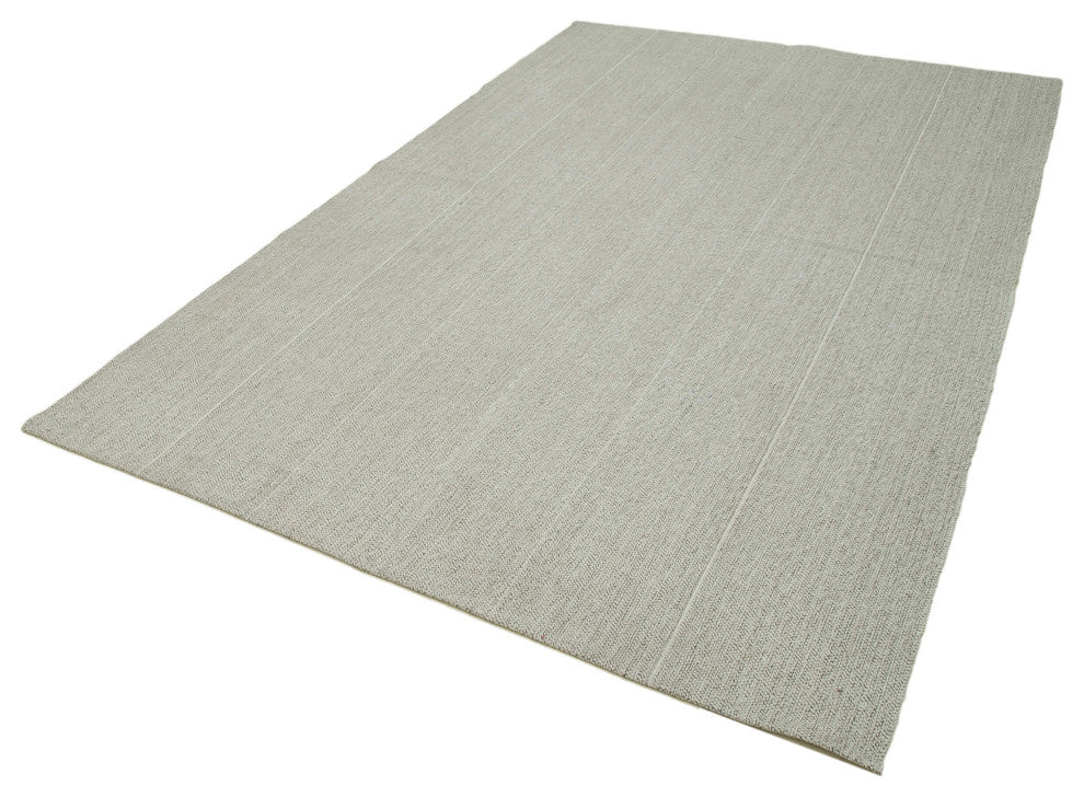 Rug N Carpet - Hand-knotted Turkish 6' 2'' x 9' 11'' Flatweave Wool Kilim Rug