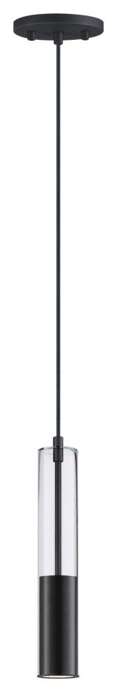 ET2 E11000-24 Torch 3"W LED Mini Pendant - Black