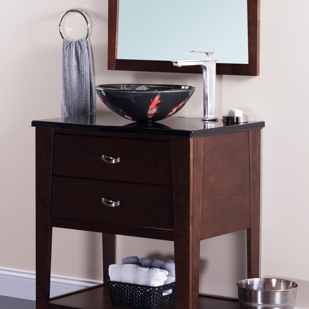 Fiche Glass Vessel Sink