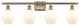 Innovations 516-4W-AB-G651-6-LED 4-Light Bath Vanity Light, Antique Brass