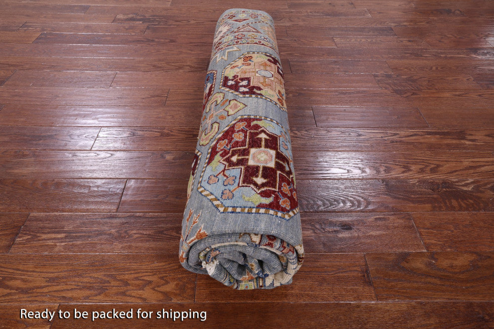 Bokhara Hand Knotted Wool Rug 7' 10" X 9' 10" Q11133