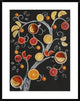 "Teatime Tree" Framed Digital Print by Dina Belenko, 32x40"