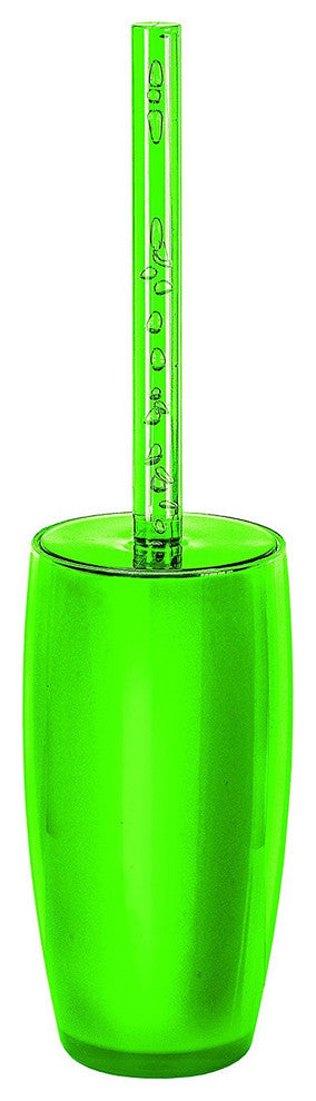 Acrylic Bathroom Accessories, Joker, Kiwi Green, Toilet Brush Holder