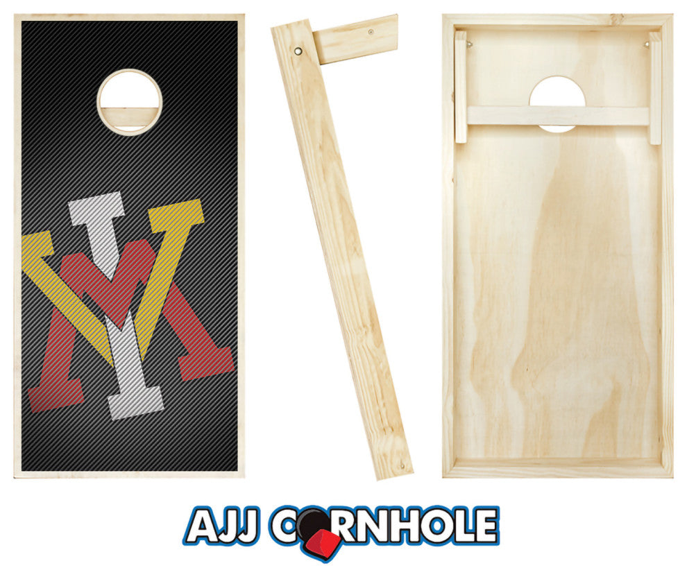 Virginia Military Institute Slanted Cornhole Set