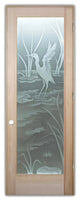 Interior Prehung Door or Interior Slab Door - Cranes A - Douglas Fir (stain...