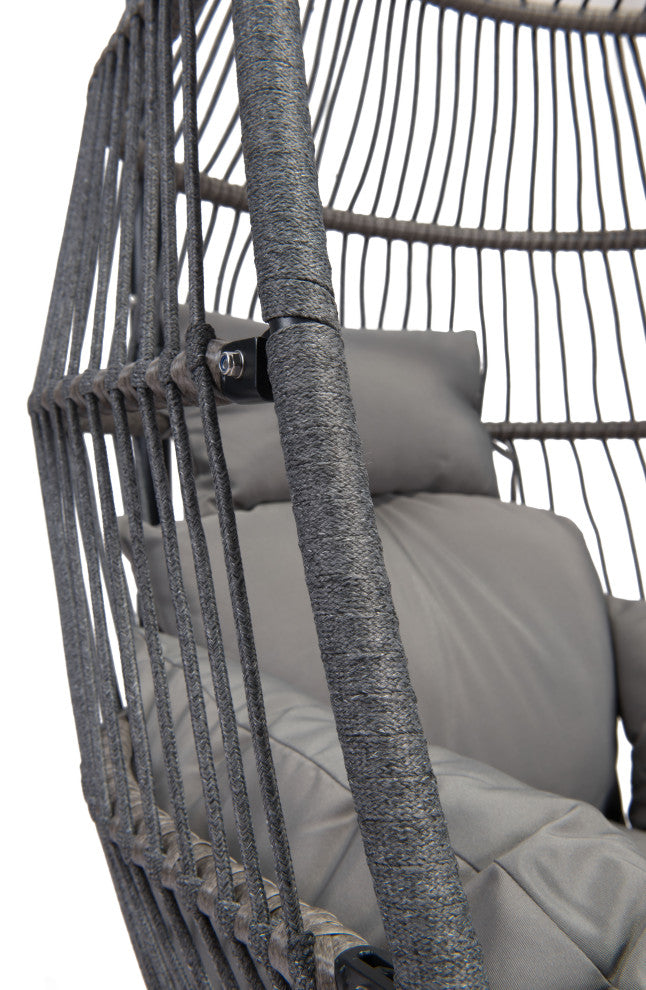 Bilbao Hanging Chair Gray