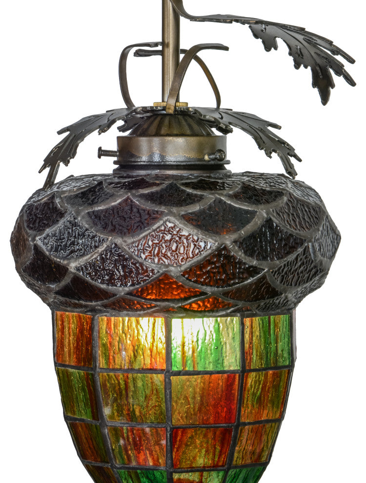 7W Greenbriar Oak Mini Pendant