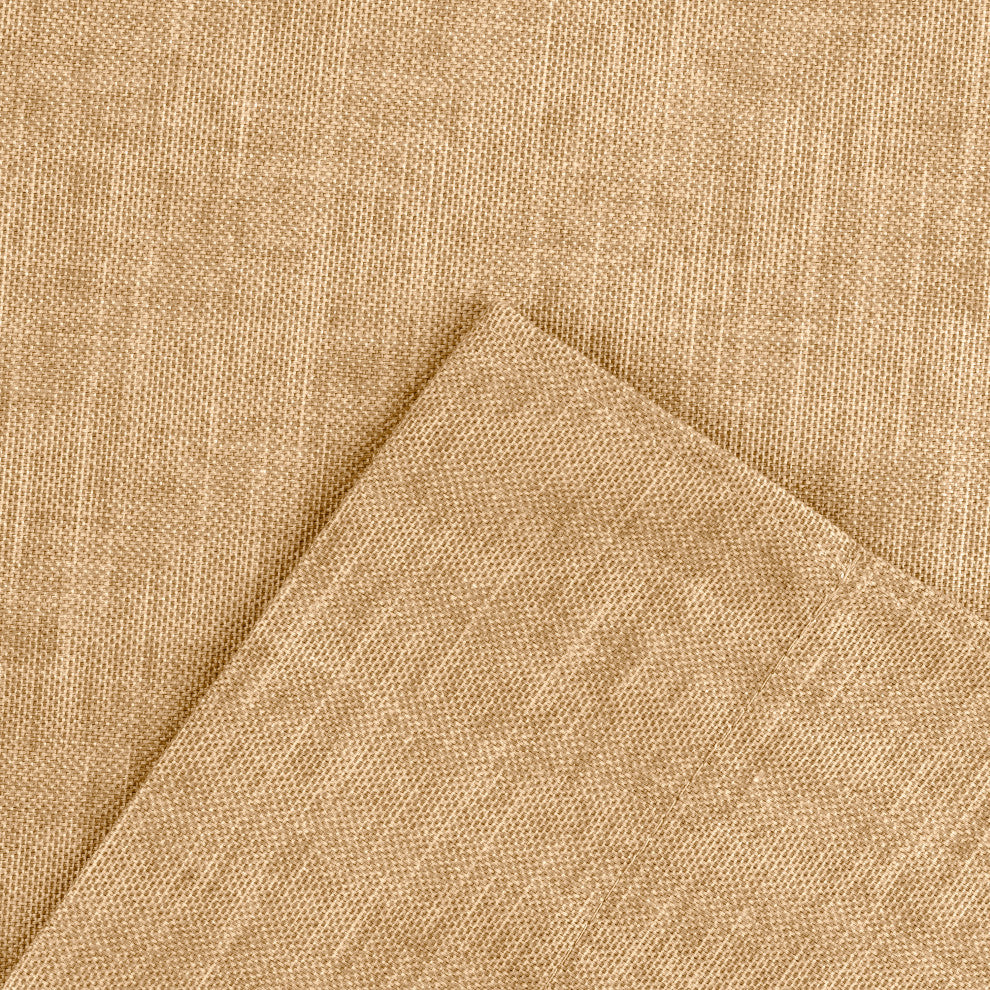Lisa Solid 56" x 36" Tailored Swag, Butter