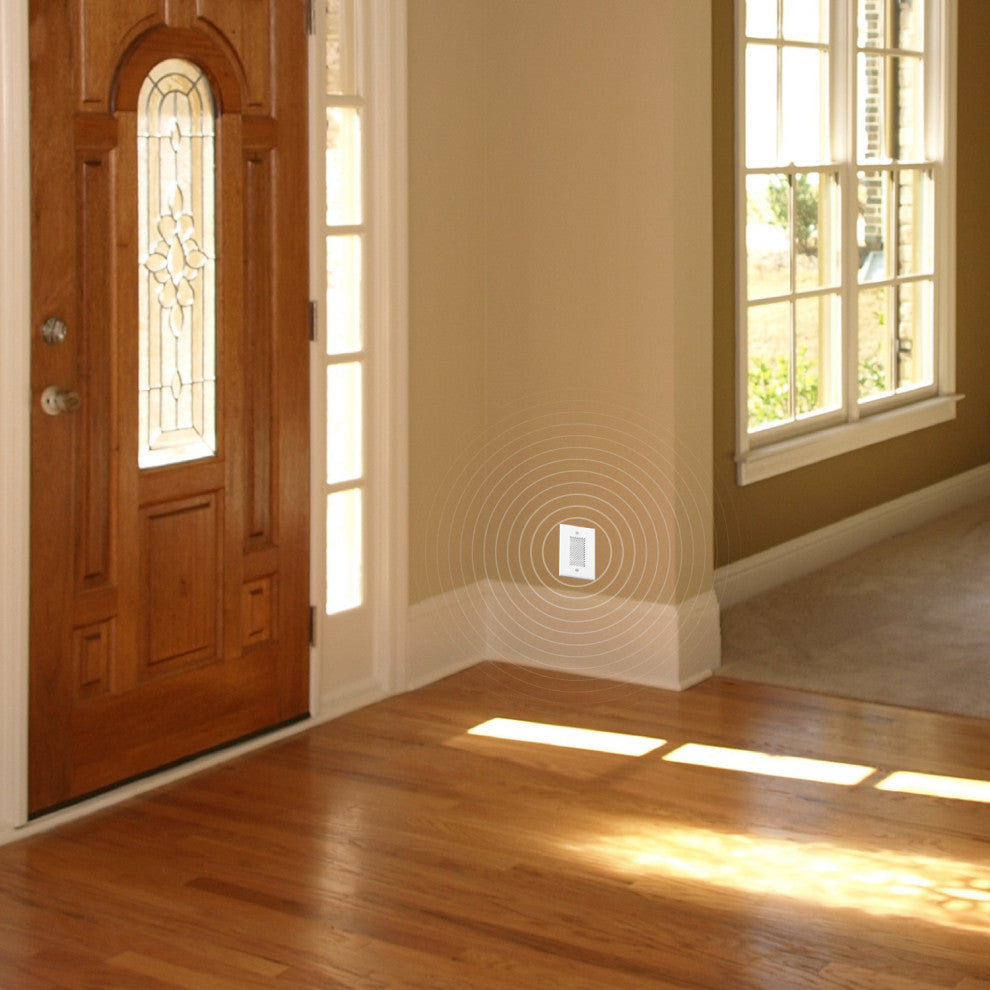 Single-Gang Electronic Door Chime Kit, Architectural Bronze Stucco Button