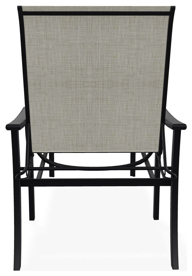 St. Catherine Sling 4-Position Outdoor Chaise Lounge, Ella/Black