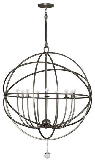 Crystorama Solaris 9-Light Chandelier