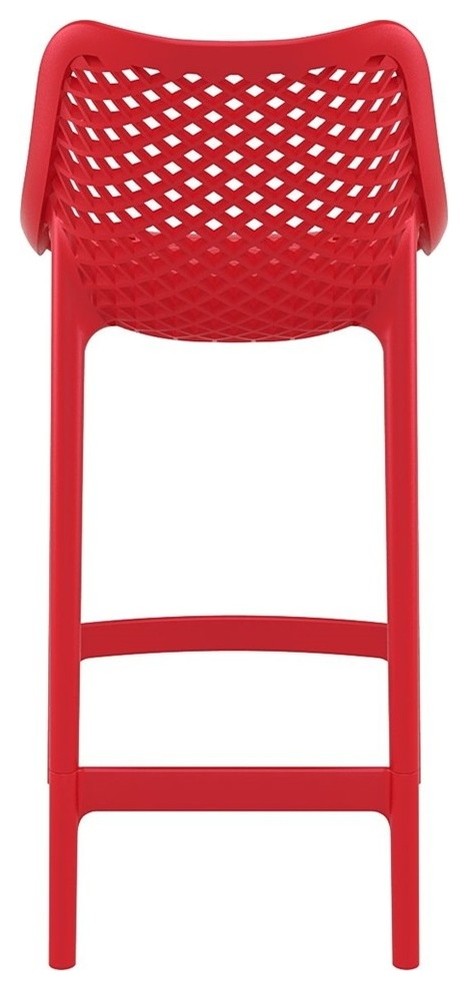 Air Counter Stool Red