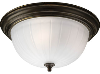 Progress Lighting 3-60W Medium Close-To-Ceiling, Antique Bronze