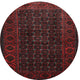 Ahgly Company Indoor Round Traditional Area Rugs, 4' Round
