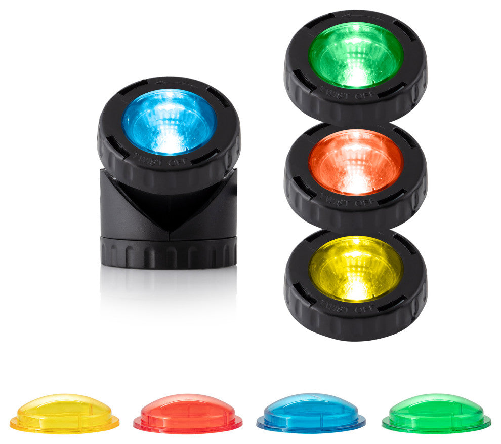 Power Beam 10-Watt Light Only With Color Lenses and Stake