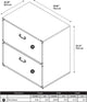 Ironworks Lateral File Cabinet, Kathy Ireland Office