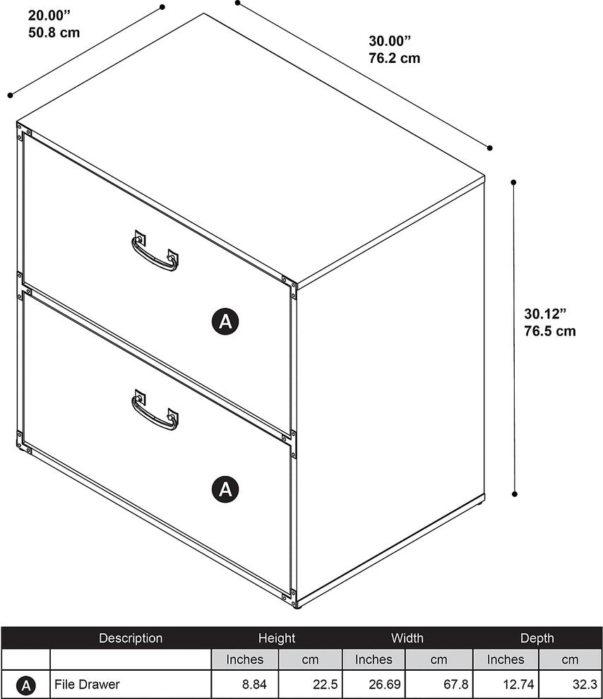 Ironworks Lateral File Cabinet, Kathy Ireland Office