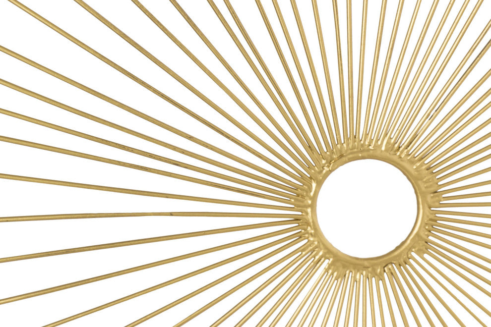 Amoeba Gold Wall Art