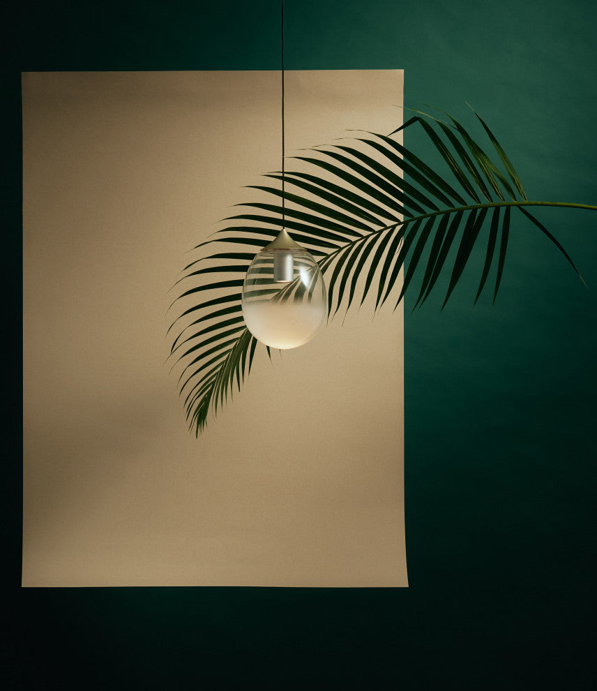 MIST LED Pendant, Champagne Gold, Small
