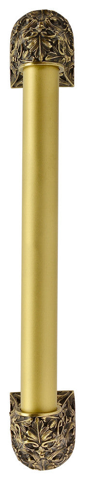 Acanthus Appliance Pull, Antique Brass, 14", Plain