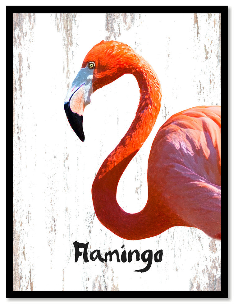 Flamingo Bird Canvas Print, 28"x37"