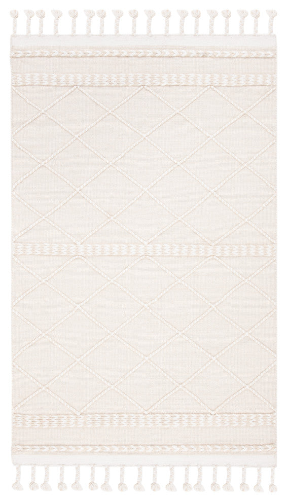 Safavieh Casablanca Collection CSB575B Rug, Beige/Ivory, 6' X 9'