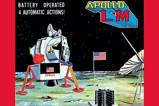 Apollo L-M (Lunar Module) - Canvas Poster 20" x 30"