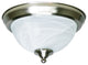 EL-805 Interior Ceiling Mount Fixture, Brushed Nickel