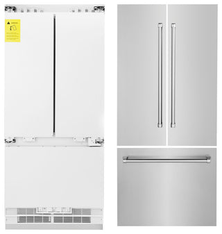 36 In. Built, Refrigerator, Stainless Steel, RBIV-304-36