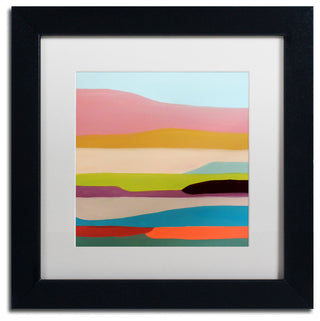 'Alto' Matted Framed Canvas Art by Sylvie Demers