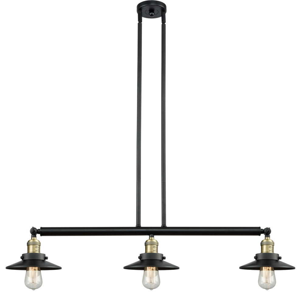 Innovations Lighting 213-Bab-M6-Led 3 Light Dimmable Led Island Light