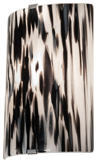 8 Wide Metro Fusion La Perla Nera Wall Sconce