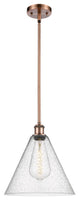 Innovations 516-1S-AC-GBC-124-LED 1-Light Mini Pendant, Antique Copper