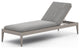 Sherwood Outdoor Chaise Lounge-Grey/Ash