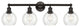 Innovations 616-4W-OB-G122-6 4 Light Bath Vanity Light, Oil Rubbed Bronze