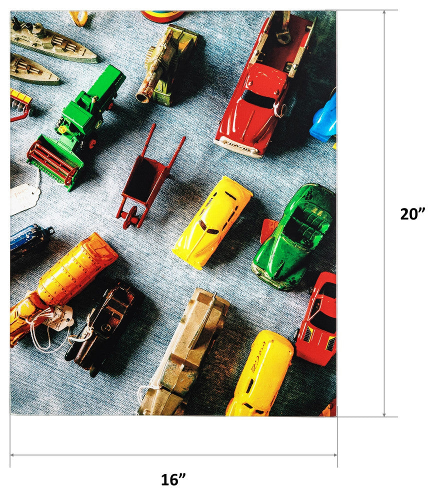 'Playful Collectibles', Photo by Veronica Olson, Printed on Tempered Glass