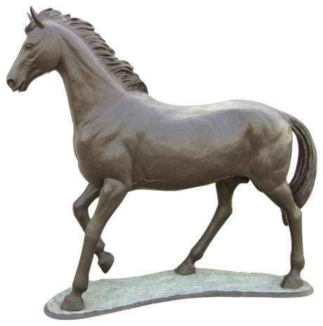 Walking Horse, 99" Design Sculpture