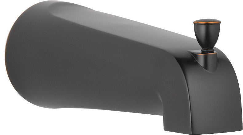 Delta Wall Mount Tub Spout Pop-Up Diverter, Oil Rubbed Bronze