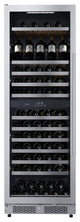 Avallon AWC243TDZLHA 24"W 140 Bottle Capacity Built-In or - Stainless Steel
