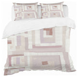 Pink Form Windows I Duvet Cover Set, Twin
