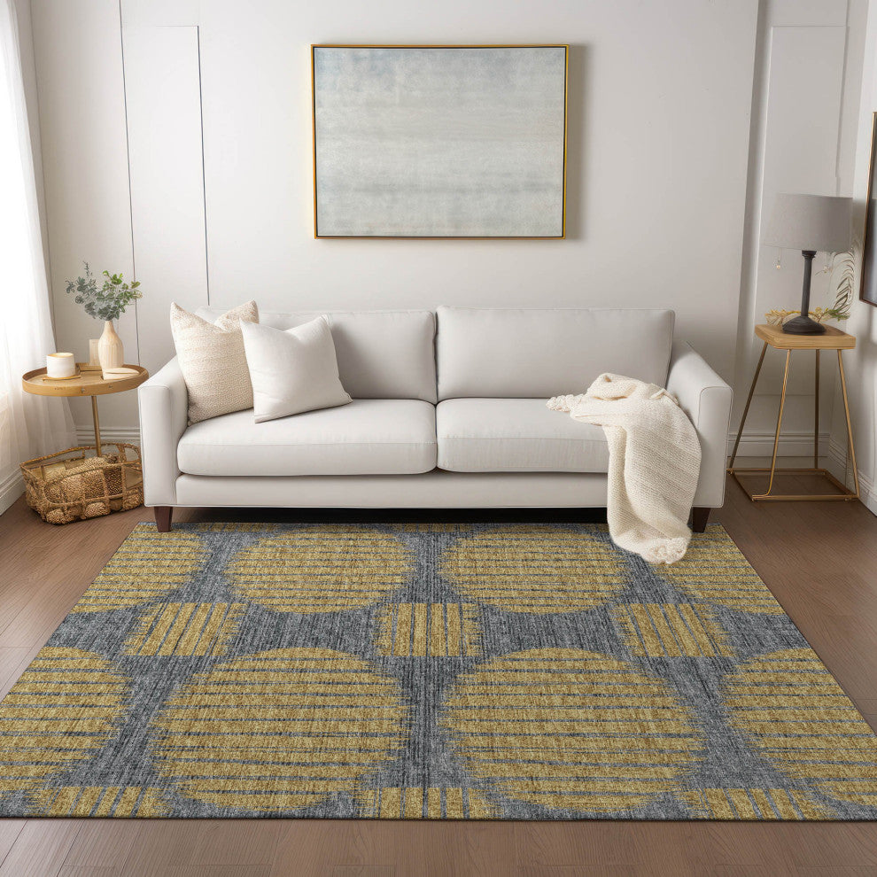 Indoor/Outdoor Sedona SN13 Eclipse Machine Washable 9' x 12' Rug