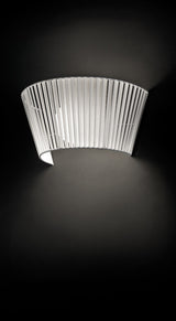 Ribbon Wall Light, Mocha Shade