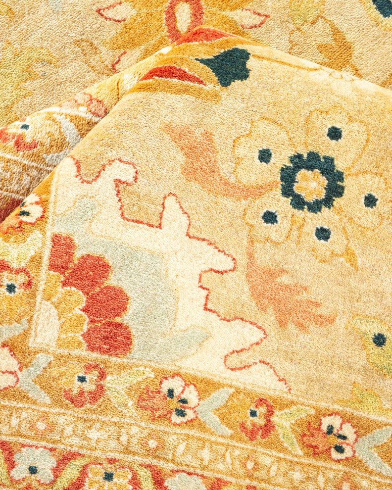 Jordyn, One-of-a-Kind Hand-Knotted Area Rug Ivory, 8'2"x10'1"