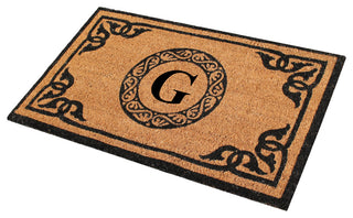 A1HC First Impression Geneva Monogrammed Entry Doormat 24"x39", G