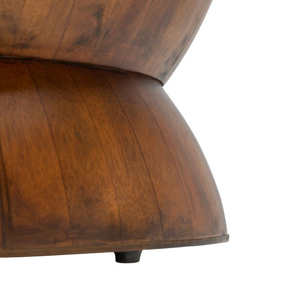 Safavieh Alecto Round Coffee Table, Brown