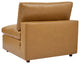 Sofa, Faux Vegan Leather, Tan, Modern, Living Lounge Hotel Lobby Hospitality