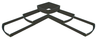 Weathered Wood Raised Garden Bed Split Waterfall Tri-Level 12'x12'x22", 2"