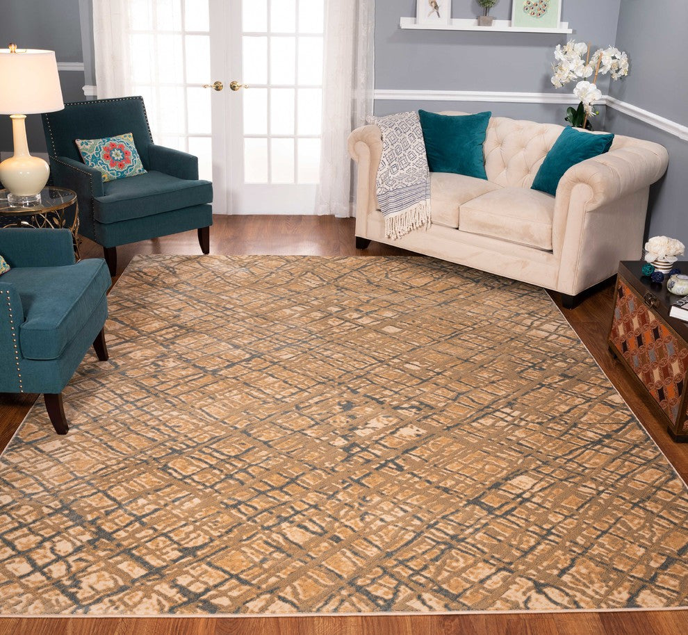 Noori Rug Lagoon Rachael Beige/Blue Runner